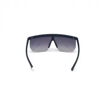 WEB EYEWEAR MAN Okulary przeciwsłoneczne WE0221-91X Prostokątne Acetat Czarna Oprawka Szare Szkła 54mm