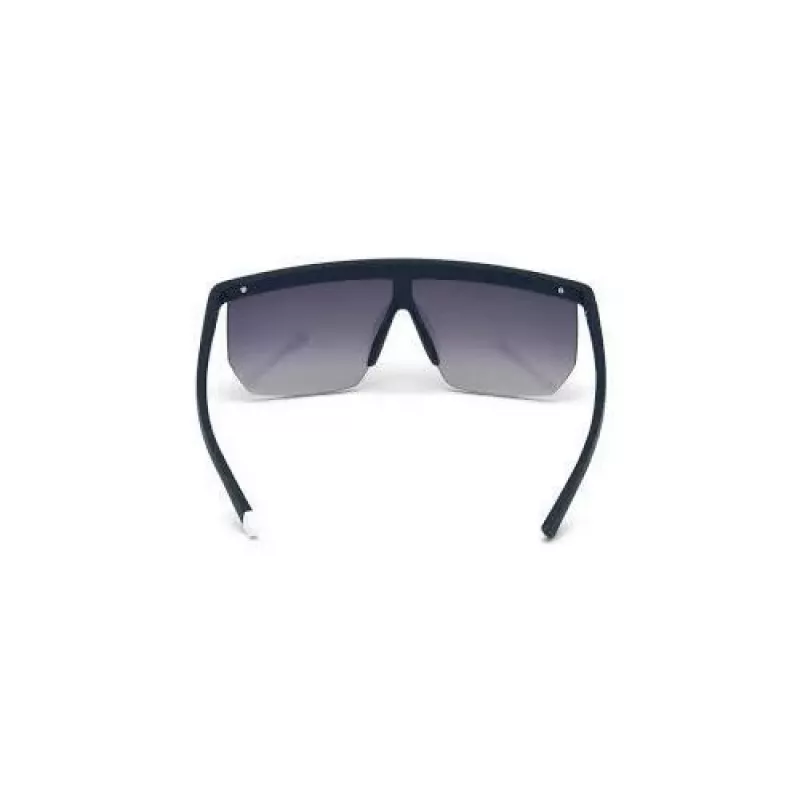WEB EYEWEAR MAN Okulary przeciwsłoneczne WE0221-91X Prostokątne Acetat Czarna Oprawka Szare Szkła 54mm