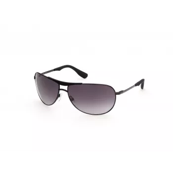 WEB EYEWEAR MAN WE0296-6601B Okulary przeciwsłoneczne Czarny Kształt prostokątny 66/14/125 mm