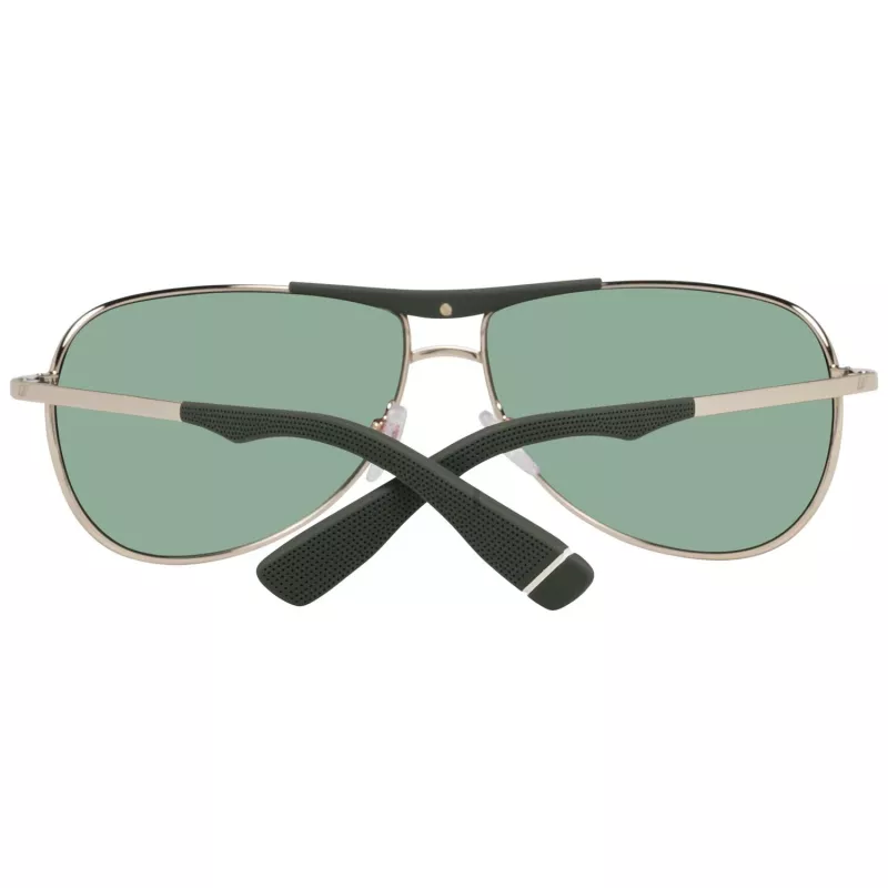WEB EYEWEAR MAN WE0296-6632P Polaryzowane okulary przeciwsłoneczne prostokątne czarno-szare 66/14/125 mm