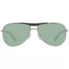 WEB EYEWEAR MAN WE0296-6632P Polaryzowane okulary przeciwsłoneczne prostokątne czarno-szare 66/14/125 mm