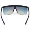 Okulary przeciwsłoneczne WEB EYEWEAR męskie WE0221-02Z czarna oprawka acetatowa szare soczewki UV400