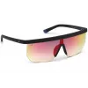Okulary przeciwsłoneczne WEB EYEWEAR męskie WE0221-02Z czarna oprawka acetatowa szare soczewki UV400