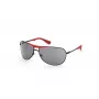 Okulary przeciwsłoneczne WEB EYEWEAR męskie WE0296-6602A czarno-szare 66/14/125 mm