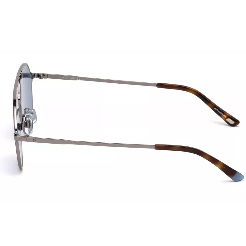 WEB EYEWEAR Okulary przeciwsłoneczne unisex WE0198-08V Czarny/Szary 57/15/145 mm
