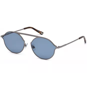 WEB EYEWEAR Okulary przeciwsłoneczne unisex WE0198-08V Czarny/Szary 57/15/145 mm