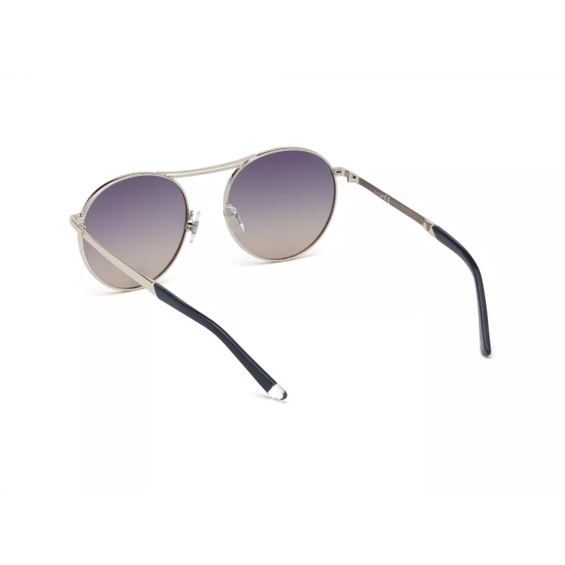 WEB EYEWEAR Okulary przeciwsłoneczne unisex WE0242-5316X Havana Acetate Brązowe soczewki 53-19-145