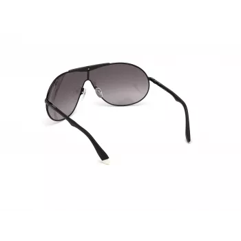 WEB EYEWEAR Okulary przeciwsłoneczne unisex WE0282-0001B czarna oprawka szare szkła UV400 kategoria 3
