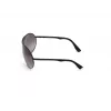 WEB EYEWEAR Okulary przeciwsłoneczne unisex WE0282-0001B czarna oprawka szare szkła UV400 kategoria 3