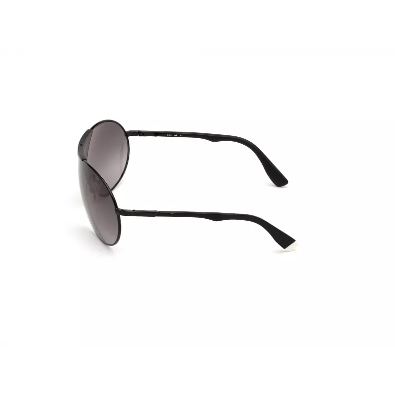 WEB EYEWEAR Okulary przeciwsłoneczne unisex WE0282-0001B czarna oprawka szare szkła UV400 kategoria 3