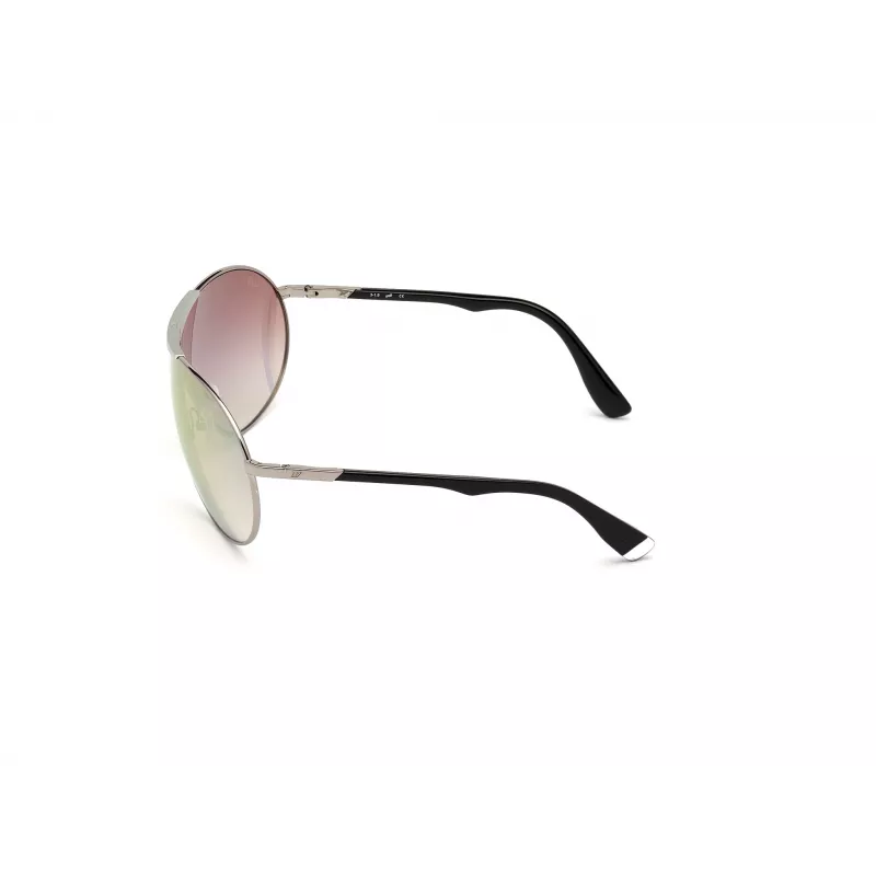 WEB EYEWEAR Okulary przeciwsłoneczne unisex WE0282-0014Z czarna oprawka szare szkła
