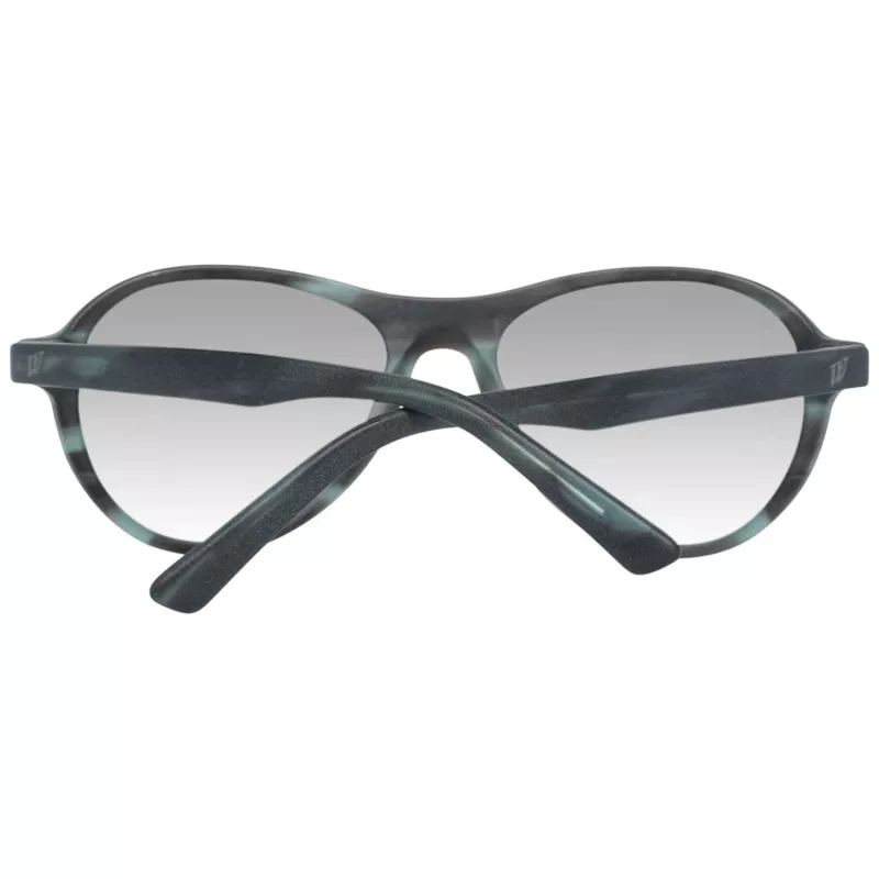WEB EYEWEAR WE0128-5479W Unisex Kwadratowe Okulary Przeciwsłoneczne Czarny/Szary 54/17/145 mm