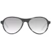 WEB EYEWEAR WE0128-5479W Unisex Kwadratowe Okulary Przeciwsłoneczne Czarny/Szary 54/17/145 mm