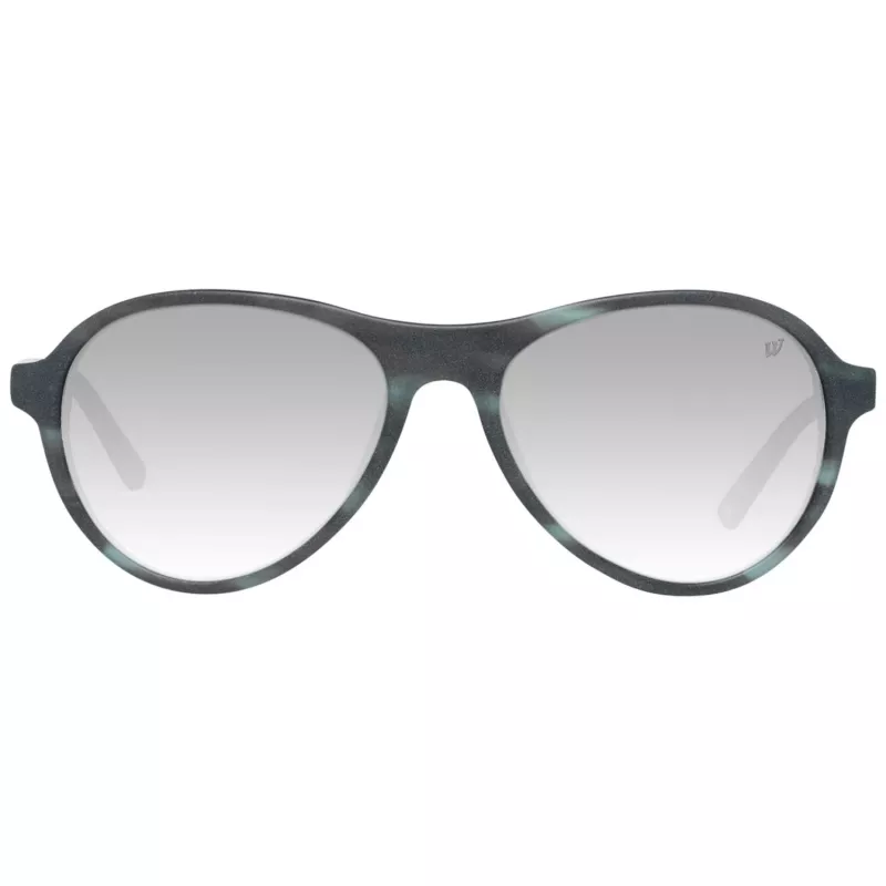 WEB EYEWEAR WE0128-5479W Unisex Kwadratowe Okulary Przeciwsłoneczne Czarny/Szary 54/17/145 mm