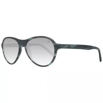 WEB EYEWEAR WE0128-5479W Unisex Kwadratowe Okulary Przeciwsłoneczne Czarny/Szary 54/17/145 mm