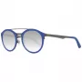 WEB EYEWEAR WE0143-4991X Okulary przeciwsłoneczne unisex, kwadratowa oprawka acetatowa, szare szkła, 49/22/140 mm