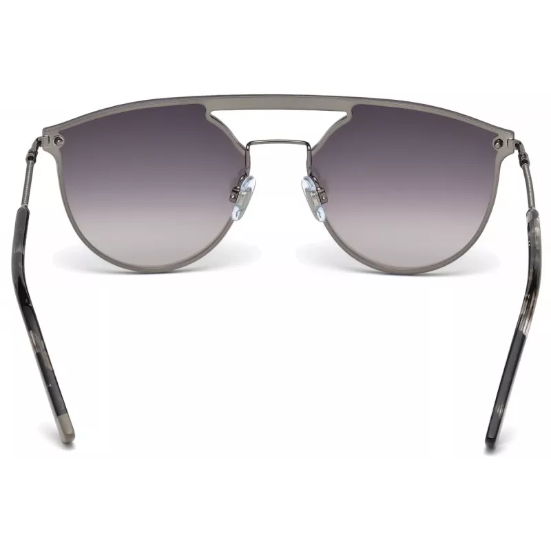 WEB EYEWEAR WE0193-08C Unisex Okulary Przeciwsłoneczne Prostokątne Oprawka Acetat Havana Brązowe Soczewki Poliwęglan UV400