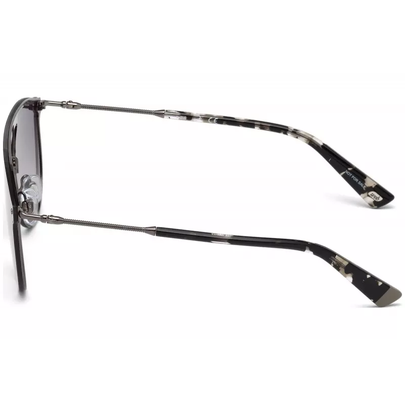WEB EYEWEAR WE0193-08C Unisex Okulary Przeciwsłoneczne Prostokątne Oprawka Acetat Havana Brązowe Soczewki Poliwęglan UV400