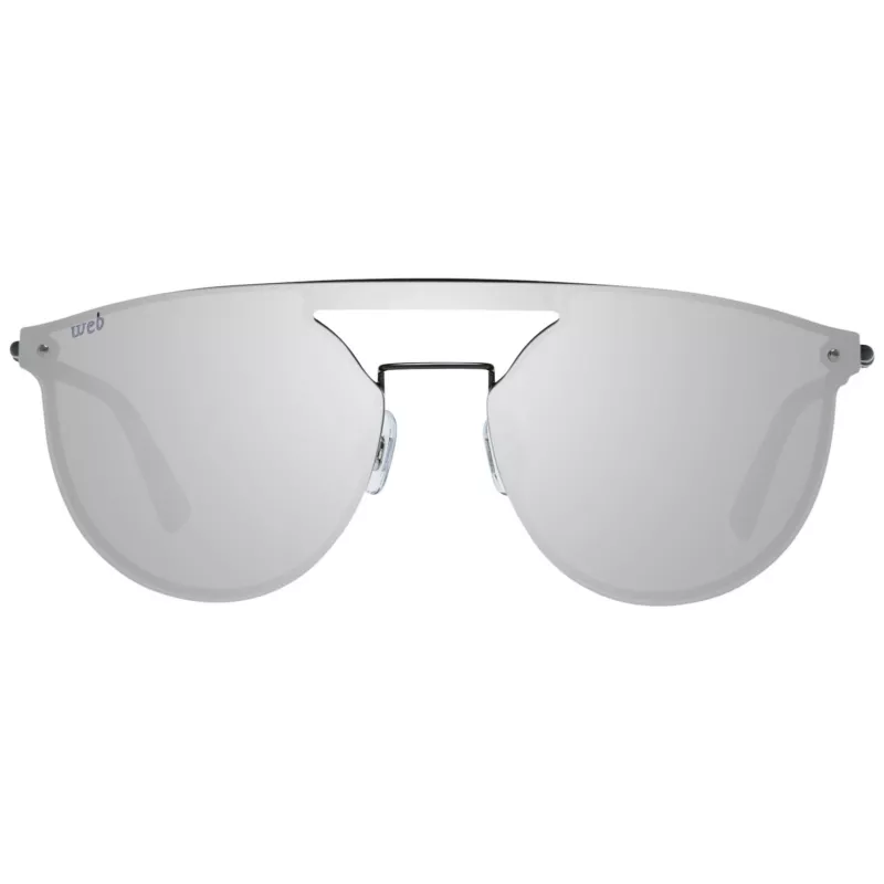 WEB EYEWEAR WE0193-13802C Okulary przeciwsłoneczne unisex, kwadratowa oprawka acetatowa, UV400