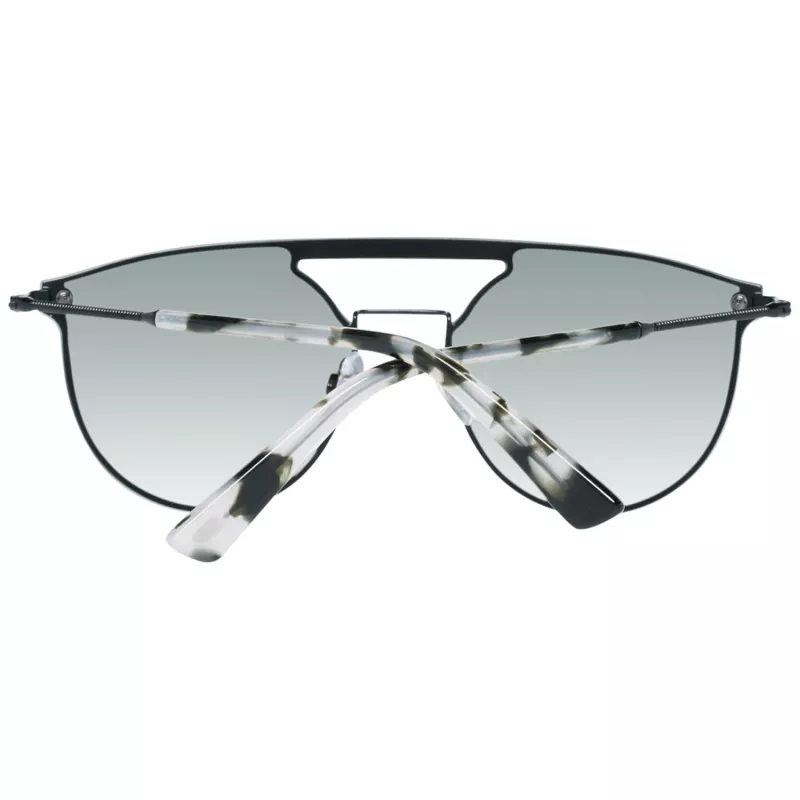WEB EYEWEAR WE0193-13802Q Okulary przeciwsłoneczne unisex Czarna oprawka Szare szkło 55mm