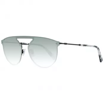 WEB EYEWEAR WE0193-13802Q Okulary przeciwsłoneczne unisex Czarna oprawka Szare szkło 55mm