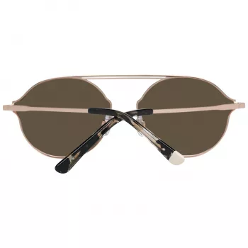 WEB EYEWEAR WE0198-5734G Okulary przeciwsłoneczne unisex - czarna oprawka acetatowa, szare soczewki, 57mm