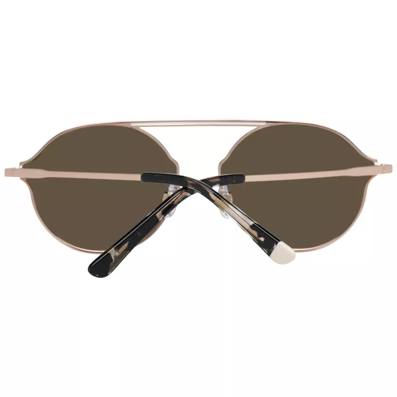 WEB EYEWEAR WE0198-5734G Okulary przeciwsłoneczne unisex - czarna oprawka acetatowa, szare soczewki, 57mm