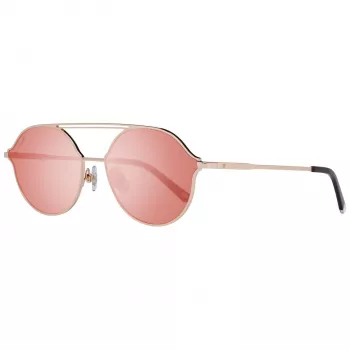 WEB EYEWEAR WE0198-5734Z Unisex Kwadratowe Okulary Przeciwsłoneczne Havana Acetat Szary Gradient Soczewki 57/16/145 mm