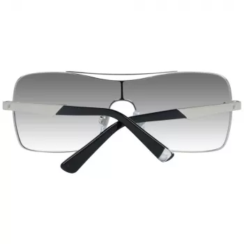 WEB EYEWEAR WE0202-16C Okulary przeciwsłoneczne unisex Błyszcząca czarna oprawka Szare szkła 54mm