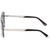 WEB EYEWEAR WE0202-16C Okulary przeciwsłoneczne unisex Błyszcząca czarna oprawka Szare szkła 54mm