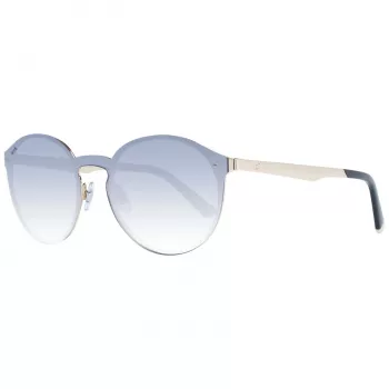 WEB EYEWEAR WE0203-0028X Okulary przeciwsłoneczne unisex Shield/Geometric Full Rim Czarny Szary 135mm