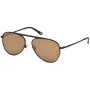 WEB EYEWEAR WE0206-02G Unisex Okulary Przeciwsłoneczne Prostokątne - Oprawa Acetatowa Havana, Zielone Soczewki Poliwęglanowe, Ochrona UV400