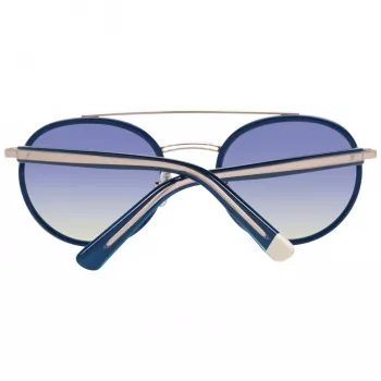 WEB EYEWEAR WE0225-5290W Okulary przeciwsłoneczne unisex, czarna oprawka, szare szkła, 52/22/145 mm