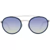 WEB EYEWEAR WE0225-5290W Okulary przeciwsłoneczne unisex, czarna oprawka, szare szkła, 52/22/145 mm