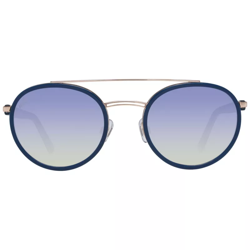 WEB EYEWEAR WE0225-5290W Okulary przeciwsłoneczne unisex, czarna oprawka, szare szkła, 52/22/145 mm