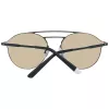 WEB EYEWEAR WE0249-5802G Okulary przeciwsłoneczne unisex Czarna oprawka Szare szkła 58/18/145 mm