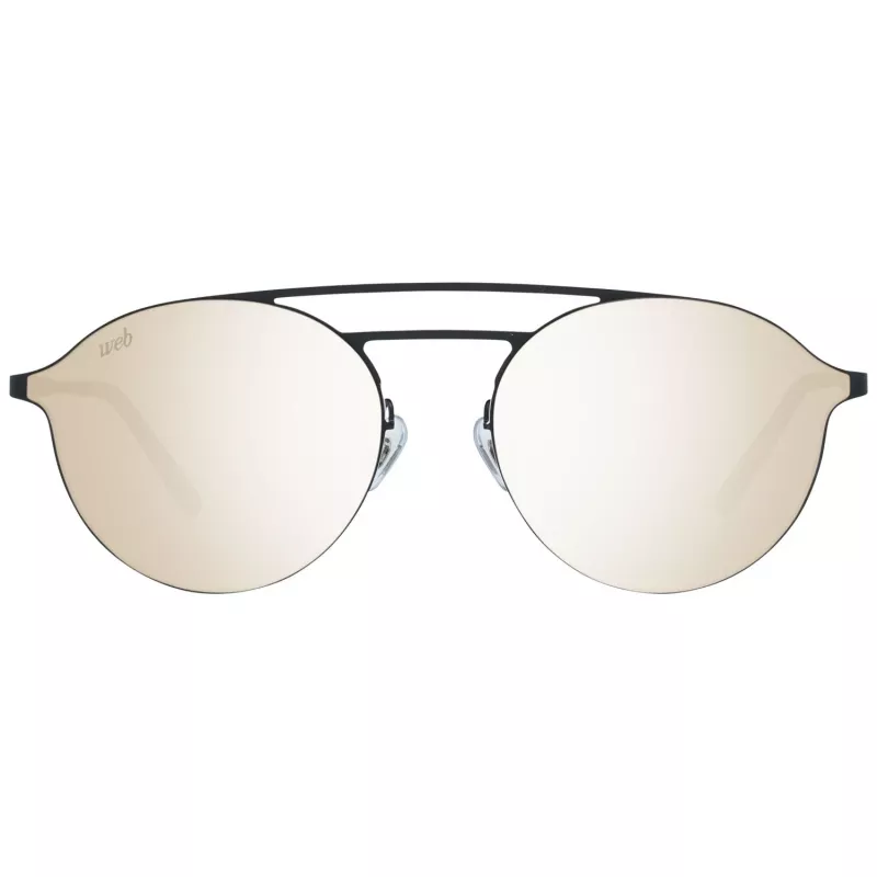 WEB EYEWEAR WE0249-5802G Okulary przeciwsłoneczne unisex Czarna oprawka Szare szkła 58/18/145 mm