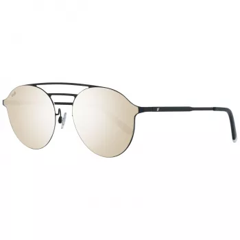 WEB EYEWEAR WE0249-5802G Okulary przeciwsłoneczne unisex Czarna oprawka Szare szkła 58/18/145 mm