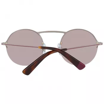WEB EYEWEAR WE0260-5434U Okulary przeciwsłoneczne unisex Havana oprawka acetatowa zielone soczewki poliwęglanowe 54/21/145 mm