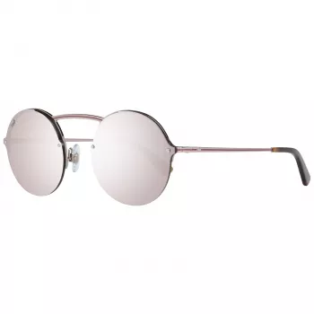 WEB EYEWEAR WE0260-5434U Okulary przeciwsłoneczne unisex Havana oprawka acetatowa zielone soczewki poliwęglanowe 54/21/145 mm