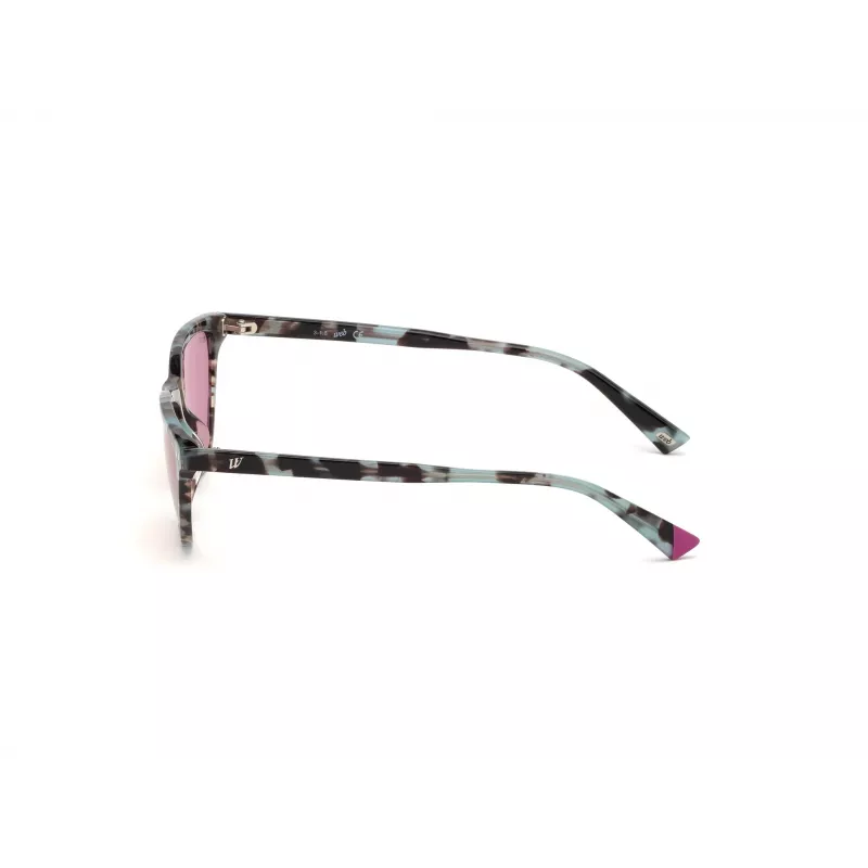 WEB EYEWEAR Okulary przeciwsłoneczne damskie WE0264-5555Y Oprawka acetatowa UV400 55mm