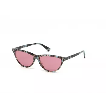 WEB EYEWEAR Okulary przeciwsłoneczne damskie WE0264-5555Y Oprawka acetatowa UV400 55mm
