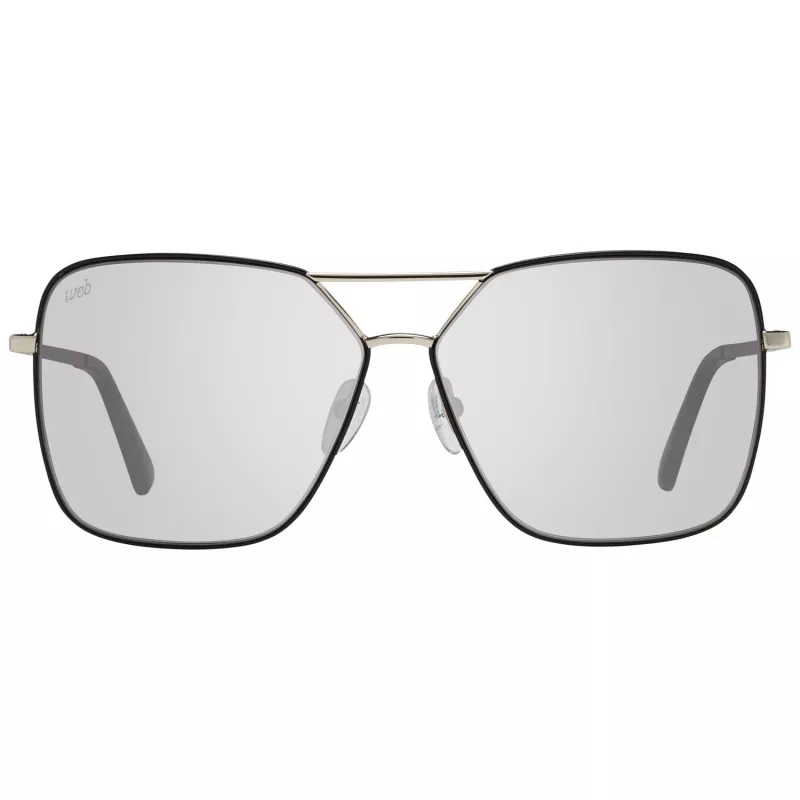 WEB EYEWEAR Woman WE0285-5932B Havana Acetate Geometric Sunglasses Grey Gradient Lens 59mm