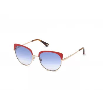 WEB EYEWEAR Damskie okulary przeciwsłoneczne motylkowe WE0271-5532W Havana Acetate Brown Gradient UV400 55/18/140