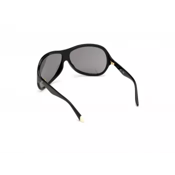 WEB EYEWEAR Damskie okulary przeciwsłoneczne motylkowe WE0290-6501A Havana Acetate Brązowy Gradient UV400
