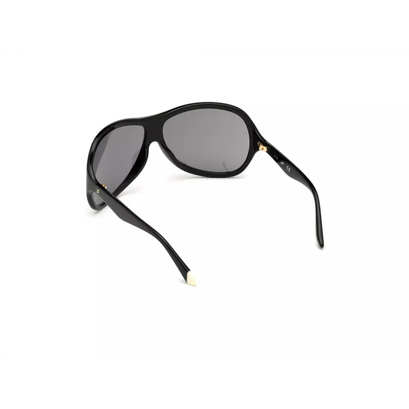 WEB EYEWEAR Damskie okulary przeciwsłoneczne motylkowe WE0290-6501A Havana Acetate Brązowy Gradient UV400