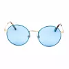 WEB EYEWEAR Okulary przeciwsłoneczne damskie kocie oko WE0254-32V Havana Brązowa oprawka acetatowa Brązowe soczewki gradientowe 49mm