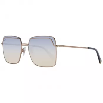 WEB EYEWEAR Damskie okulary przeciwsłoneczne Cat Eye WE0259-5734W Havana Acetate Brązowe soczewki gradientowe 57mm