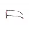 WEB EYEWEAR Damskie okulary przeciwsłoneczne Cat Eye WE0266-5155Y Havana/Brown Gradient 51mm