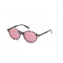 WEB EYEWEAR Damskie okulary przeciwsłoneczne Cat Eye WE0266-5155Y Havana/Brown Gradient 51mm